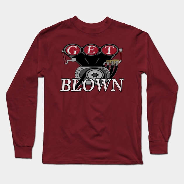 Get blown supercharger design Long Sleeve T-Shirt by Ugga Dugga Designs